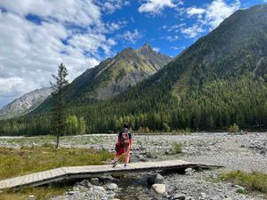 Прибытие на Шумакские минеральные источники