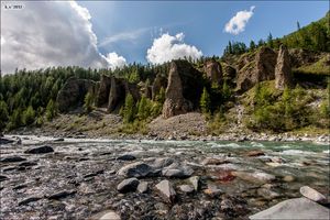 Радиальный выход к водопадам Мраморного ручья и