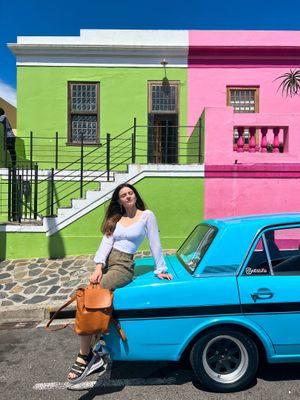 Квартал Бо-Каап и вершина столовой горы