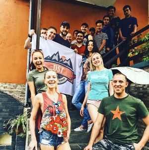 Прилет в столицу Непала Катманду