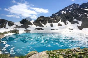 Ущелье Алибек, водопад Алибек, Турье озеро