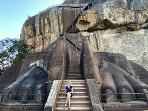 Сигирия, руины дворца одного из королей Цейлона