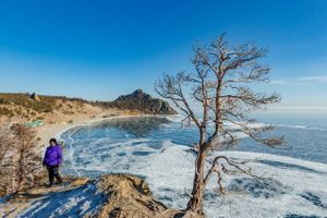 Тажеранские степи. 120 км бескрайнего льда