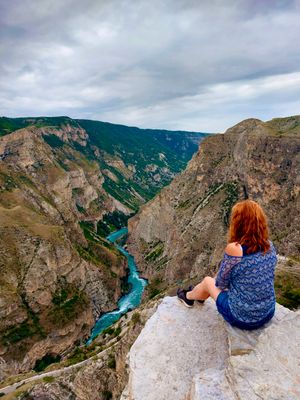 Бархан Сарыкум - Пещеры Нохъо - Сулакский каньон