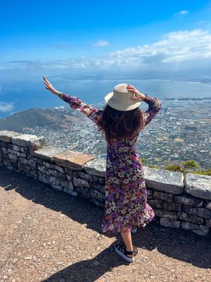 Квартал Бо-Каап и вершина столовой горы