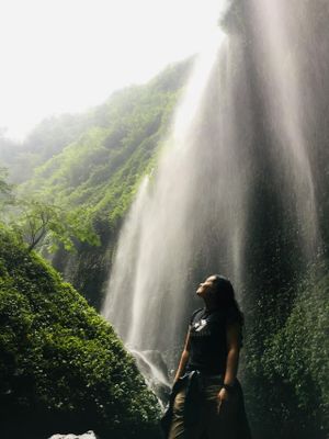 Самый высокий водопад Явы и вечер на кратере