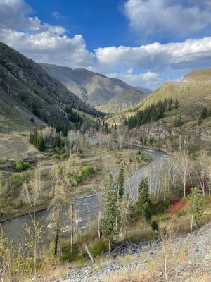 Река Катунь, Семинский перевал и дикие места