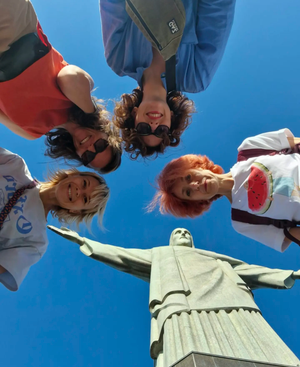 Статуя Христа и ландшафты Рио де Жанейро