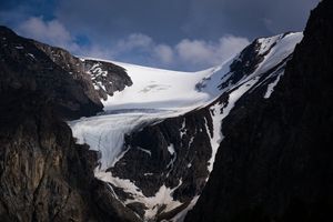 Спуск в альплагерь