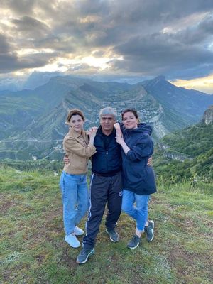 Поляна Айвазовского, Гамсутль, Салтинский водопад