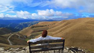Затерянный горный перевал восьмерка