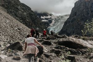Альплагерь и первый выход к леднику