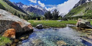 Ледник ущелья Джаловчат