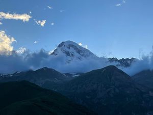 Утро в горах и дорога домой