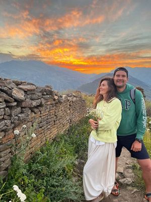 Карадахская теснина. Закат в Гооре (язык Тролля)