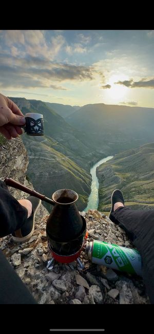 Сулакский каньон и экстрим заезд на катере