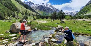 Ледник ущелья Джаловчат