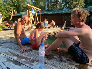 Купание в источниках - полный релакс