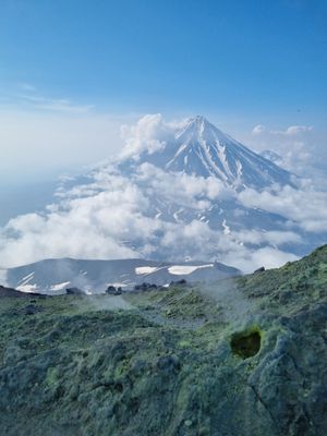 Восхождение на Авачинский вулкан или гору Верблюд