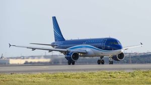 Прибытие в столицу Азербайджана Баку