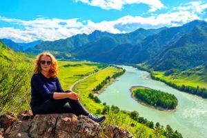 Ущелье Духов. Чуйский Тракт. Слияние Чуи И Катуни