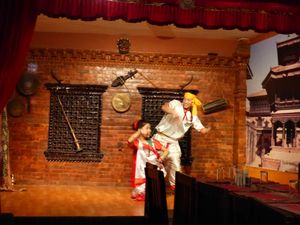 Drive / Flight back to Kathmandu 1,400m / 4,600 f