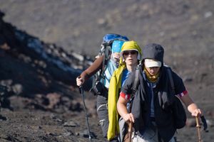 Северный прорыв извержения 1975 г