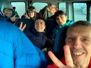 Встреча группы, переезд в Архыз