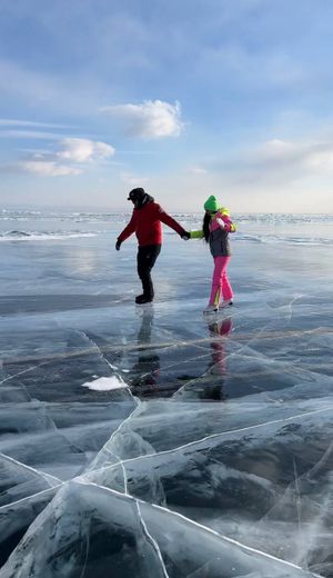 Тажеранские степи, коньки, фуршет, поцелуй Байкала