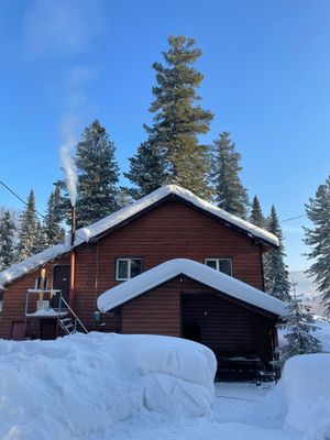 Шерегеш и закатная фотосессия