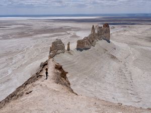 Урочище Кызылкуп и гора Бакты