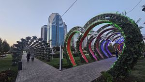 Вечерний Грозный (Чеченская Республика)