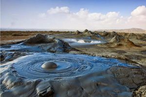 Гобустан, Грязевые Вулканы, Баку