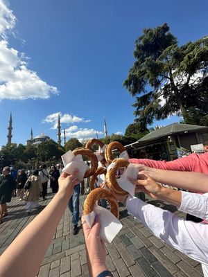 Прилет в Стамбул, прогулка по городу