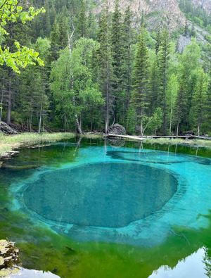 Марс, Гейзеровое озеро, Чуйский хребет