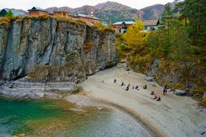 Голубые озера, с. Чемал, о. Патмос