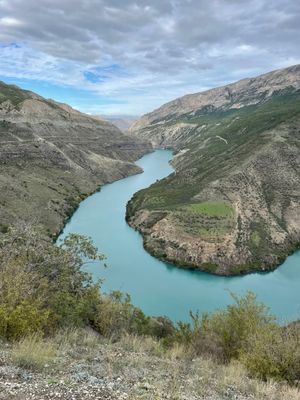 Сулакский каньон, Водохранилища, Бархан Сарыкум
