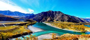 Ущелье Духов. Чуйский Тракт. Слияние Чуи И Катуни