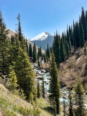Горячие источники, таинственное ущелье