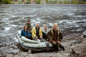 Горловое пение, Каменные грибы, водопад Учар