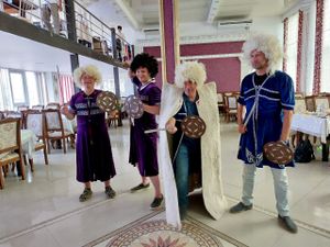 Дербент - крепость Нарын-Кала - экраноплан Лунь