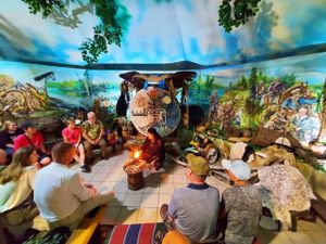 ТРАНСФЕР ПО ЧУЙСКОМУ ТРАКТУ, ВСТРЕЧА С ШАМАНОМ