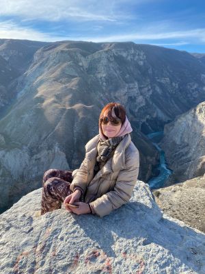 Сулакский каньон и бархан Сарыкум