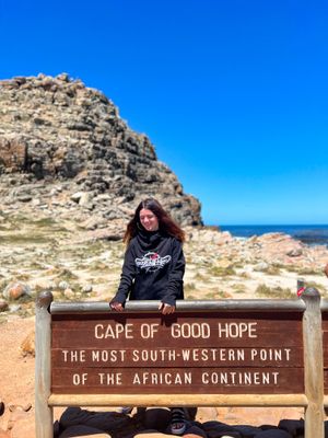 Край земли - мыс Доброй Надежды и пингвины