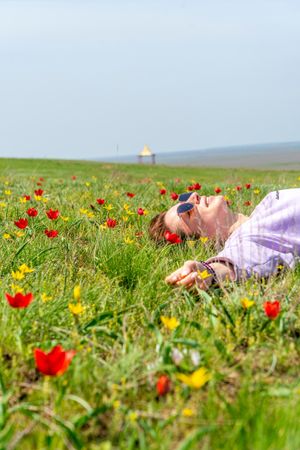 Калмыкия - родина тюльпанов