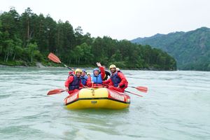 Сплав по Бии и местный колорит