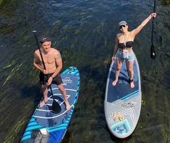 SUP прогулка по реке Оредеж