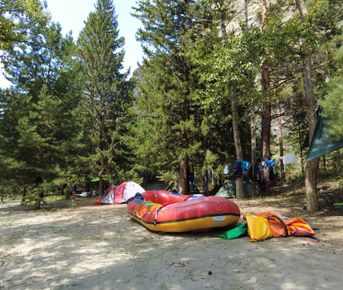 Сплав по Средней Катуни