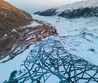 Зимнее царство Дагестана и катание на коньках на озере Мочох