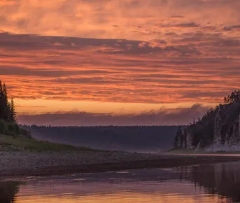 Сплав и рыбалка на реке Амга.